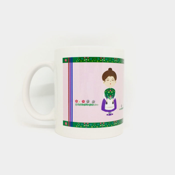 Taza "Dame un besico maña mía" Baturra