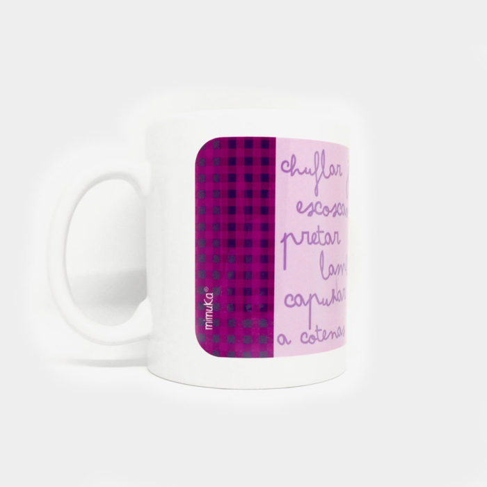 Taza "Maño 100%" Morada