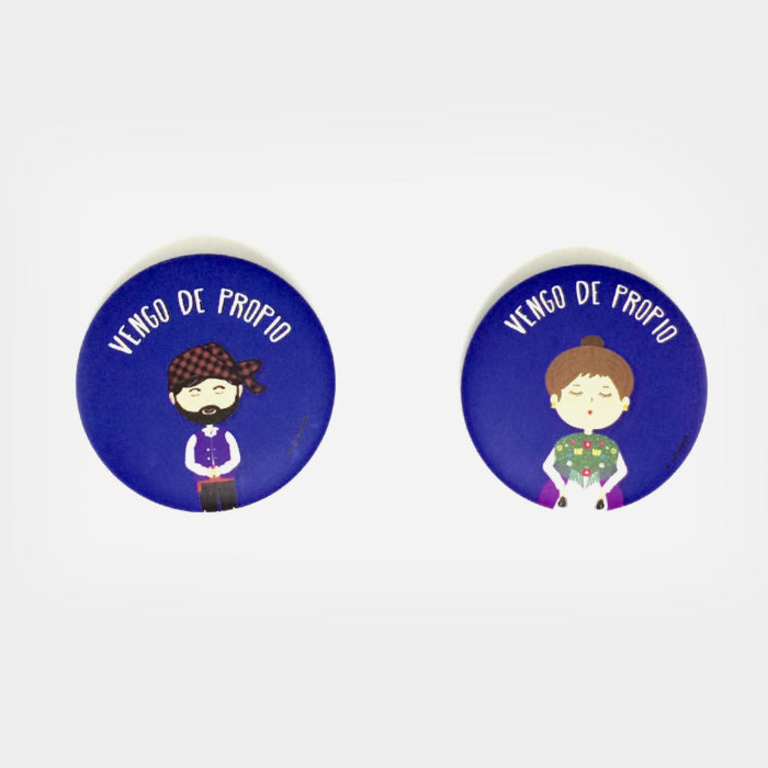 Chapa "Vengo de Propio" Baturros